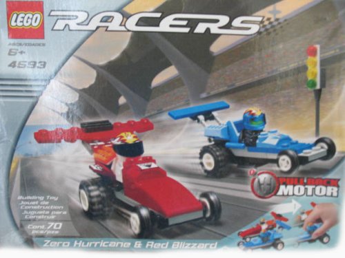 乐天商城 - レゴ　レーサー LEGO 4593 Zero Hurricane and Red Blizzard