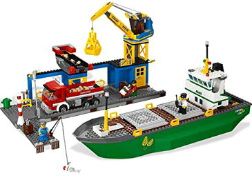 レゴ シティ LEGO CITY コンテナ船とハーバー 4645