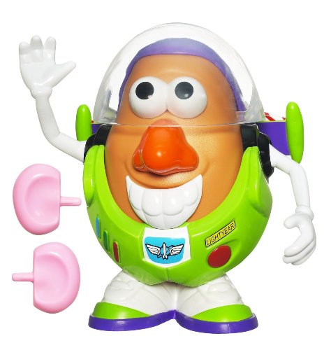 Playskool Mr. Potato Head Toy Story 3 トイストーリー3 Movie - Spud Lightyear フィギュア ダイキャス