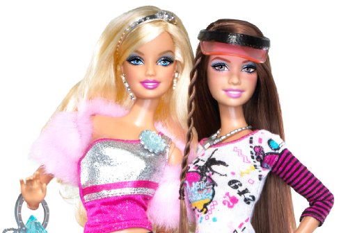 バービーBarbie Fashionistas Glam And Sporty　 T6998