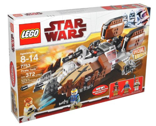 Lego (レゴ) Star Wars (スターウォーズ) TV Animated Series "The Clone Wars" Set #7753 - PIRATE TANK