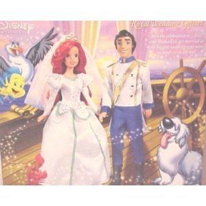 【商品名】Mattel Disney ディズニー Princess Ariel Mermaid ROYAL WEDDING【カテゴリー】ホビー:人形・ドール【商品説明】MATTEL DISNEY THE LITTLE MERMAID ROYAL WEDDING GIFT SET?2006 MATTEL OUT OF PRODUCTION ?PART OF THE DISNEY PRINCESS SERIES