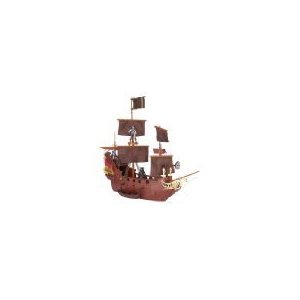Pirates of the Caribbean 4 Queen Anne's Revenge Ship with Blackbeard ե奢