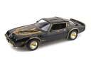 ダイキャストカー 1980 ポンティアック Firebird Trans Am Turbo 4.9L The Bandit II 1/18