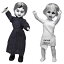 Living Dead Dolls ӥ󥰡ǥåɡɡ륺 2糧å/Living Dead Dolls PSYCO Norman&Marion