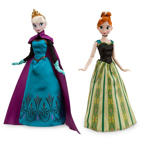 Disney USディズニー公式アナと雪の女王 Frozen フローズンアナとエルサ Anna Elsaファッション お着替え