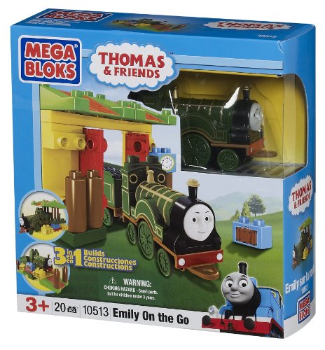 きかんしゃトーマス メガブロック 10513 Emily on the Go 6466c【MEGA BLOKS エミリー 輸入 THOMAS】