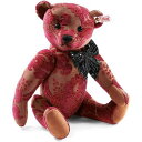 Steiff 2011 Viktoria Burgundy Teddy Bear 人形 ドール