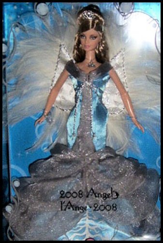 2008 Canada Exclusive Angel Barbie バービー Pink Label Collector Doll 人形 ド...