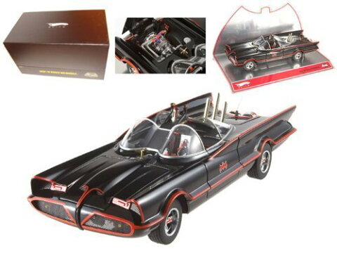 1966 Batmobile from the 1960's TV Series Super Elite Highly Detailed 1:18 スケール Collectible Die