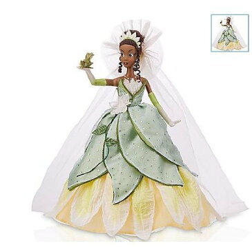 Disney ディズニー The Princess and the Frog Exclusive Limited Edition 18 Inch Deluxe Tiana Doll 人