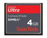 サンディスク 4GB Ultra コンパクトフラッシュカード SDCFH-004G-A11