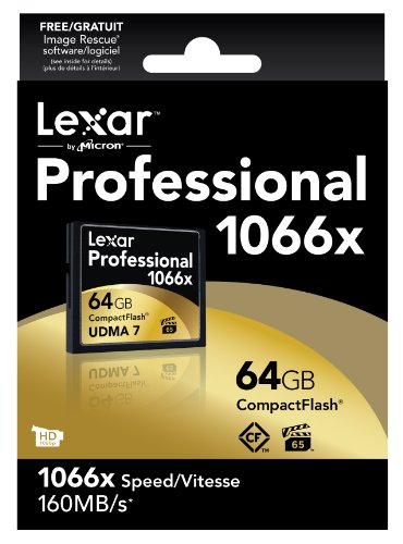 Lexar Professional 1066倍速 コンパクトフラッシュカード 64GB LCF64GCRBNA1066