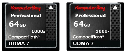 【商品名】KOMPUTERBAY 2 PACK - 64GB Professional COMPACT FLASH CARD CF 1000X 150MB/s Extreme Speed UDMA 7 RAW 64 GB【カテゴリー】家電・...