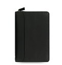 ファイロファックス 手帳 ナッパ Nappa ジップ バイブル Black ファイロファックス filofax システム手帳 025150