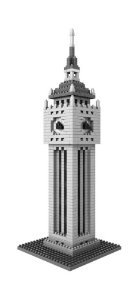 Micro Blocks, British Clock Tower Model, Small Building Block Set, Nanoblock (ナノブロック) Compat
