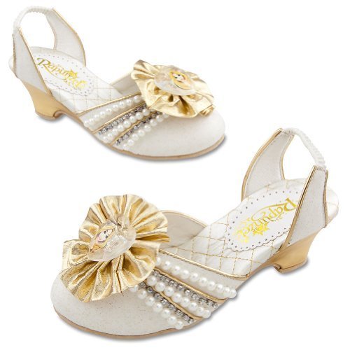 Disney Store Tangled Princess Rapunzel Wedding Bride Bridal Shoes (Size 11/12) by Disney Interacti