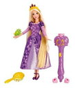 Disney (fBYj[)Princess Enchanted Hair Rapunzel Doll h[ l` tBMA