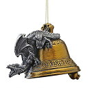 Design Toscano Humdinger the Bell Ringer Gothic Dragon 2011 Holiday Ornament: Set of Three