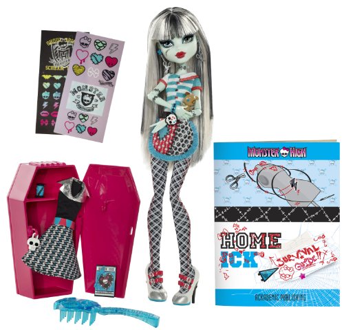 [X^[nC]Monster High Classroom Playset And Frankie Stein Doll W2558