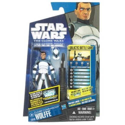 スターウォーズs 2011 Cl上のe 戦争s Animated アクション フィギュア CW No. 48 Cl上のe Commander Wolf