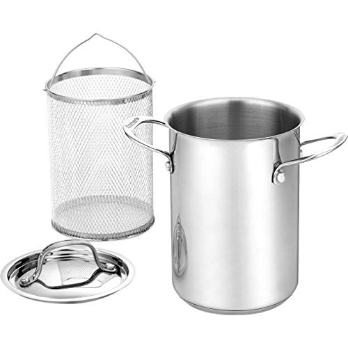 【商品名】Cuisinart 3 Qt. Steaming Set (3 pc), Stainless Steel 【カテゴリー】ホーム：家電【商品詳細】 This tall steamer holds asparagus upright for crisp-tender cooked tips. Steam a variety of foods in the tightly woven steaming basket. It's a beautiful way to cook healthier.