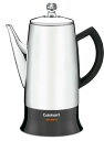 Cuisinart PRC-12 Classic 12-Cup Stainless-Steel Percolator, Black/Stainless@R[q[h