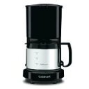 Conair Cuisinart WCM08B 4-Cup Coffeemaker Black with Stainless Steel Carafe