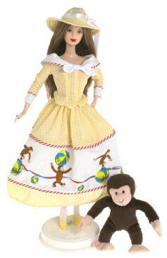2000 Barbie バービー Collectibles - Barbie バービー and Curious George 人形 ドール