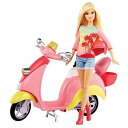 バービー Barbie Pink Glam Scooter & Doll by Mattel ドール 人形 フィギュア