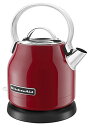 KitchenAid Lb`GCh KEK1222ER 1.25-Liter Electric Kettle - Empire Red@dCPg