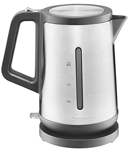KRUPS BW442D Control Line Electric Kettle with Auto Shut off and Stainless steel Housing, 1.7 L, S