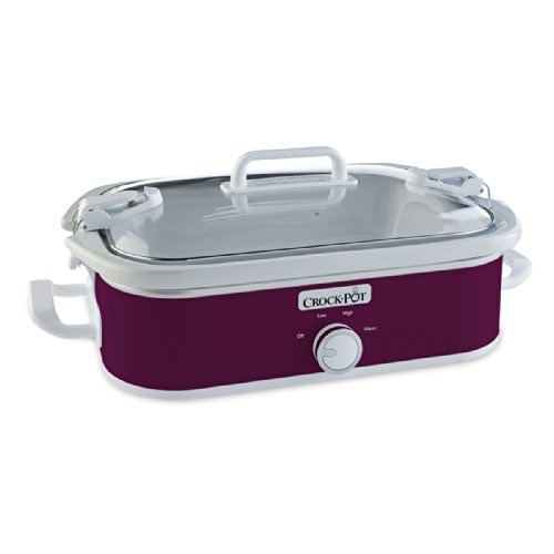 【商品名】SCCPCCM350-CR　Casserole Crock Slow Cooker　スロークッカー(3.3L)　Crock-Pot社　Cranberry 【カテゴリー】ホーム：家電【商品詳細】