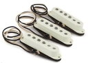 【商品名】Fender フェンダー ピックアップ Pure Vintage 59 Stratocaster Single Coil pickup set ピュアヴィンテージ ストラトキャスター ギター ピックアップ セット【カテゴリー】楽器：ギター【商品詳細】 出力(Bass/Mid/Treble): 5/5/6 ・DC Resistance :5.9k ・Inductance: 2.6 henries