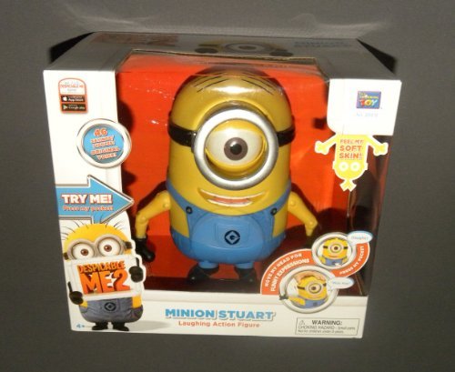 Despicable Me 2 Me2 Minion Stuart Talking Laughing Action Figure フィギュア Doll ドール NEW