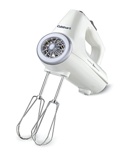 Cuisinart CHM-3FR 3-Speed Electronic Hand Mixer, White