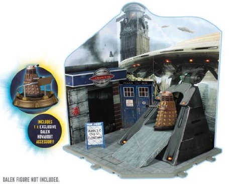 Doctor Who (ドクター・フー) Dr Who Time Zone プレイセット DALEK INVASION inc EXCLUSIVE Dalek Hover