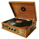 TB-2915 3 Speed Wooden Turntable ターンテーブル BACK TO THE 50's社