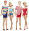 Сӡ ֥ǡ 50ǯǰ ˥С꡼ եȥå Barbie Double Date 50th Anniversary G