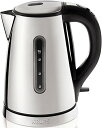 KRUPS BW730D Breakfast Set Electric Kettle with Brushed and Chrome Stainless Steel Housing, Silver