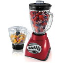 Oster BLSTCC-RFP 16 Speed Blender with Food Processor, Red