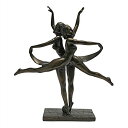 Design Toscano Butterfly Dancers 1925 Statue, Bronze