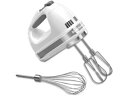 【商品名】KitchenAid キッチンエイド　7段階スピード切替ハンドミキサー　(白） 【カテゴリー】ホーム：家電【商品詳細】 7段階のスピード調整が可能な軽くてパワフルなキッチンエイドのハンドミキサー　キッチンエイドといえばスタンドミキサーで有名ですが、日本未発売のハンドミキサーもアメリカのお料理好きな人達の間では人気のアイテム