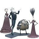 Corpse Bride Mini Figure Collector Set Land of Living Boxed Set 2 Victoria, Mr. Mrs. Everglot,