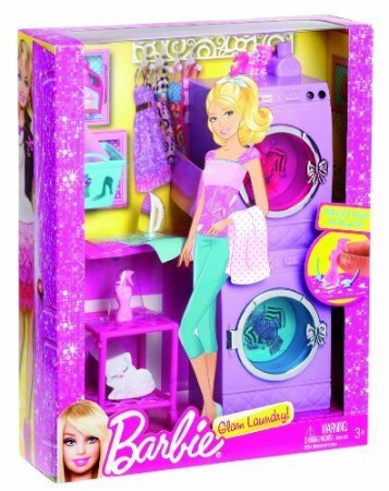 Other - Game/Play Barbie(バービー) Glam Laundry Furniture Set Kid/Child ドール 人形 フィギュア