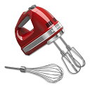 KitchenAid KHM7210ER 7-Speed Digital Hand Mixer with Turbo Beater II Accessories and Pro Whisk - E