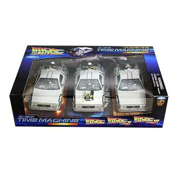 おもちゃ ホビー Back to the Future Trilogy DeLorean diecast ダイキャスト Vehicle 3-Pack 模型 トイ