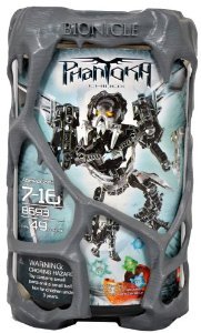 Lego (レゴ) Year 2008 Bionicle Phantoka Series 7-1/2 インチ Tall フィギュア 人形 Set # 8693 - CHIR