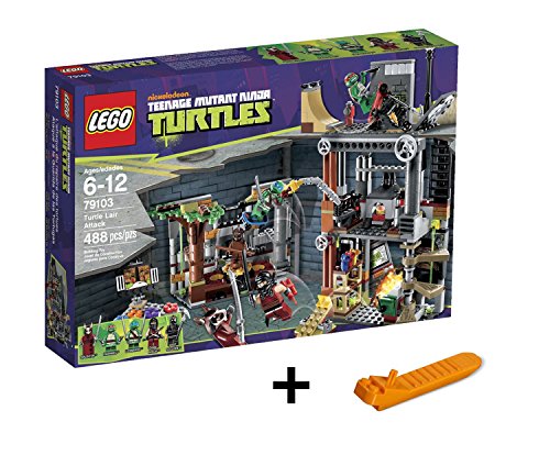 LEGO 79103 Turtle Lair Attack レゴ ミュータント タートルズ + レゴ 630 ブロックはずし