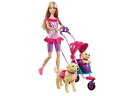 Barbie Strollin Pups Playset by Barbie